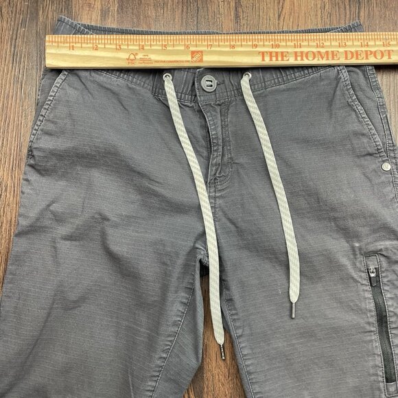 Vuori Ripstop Pant Men Climber Drawstring Hiking Charcoal Dura Terra Size Small - Picture 6 of 10